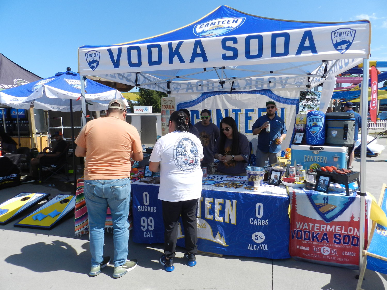 Vodka Soda was among the beverages featured at the brew fest. The Rotary Club of Katy distributes the proceeds from the brew fest to local communities in need.